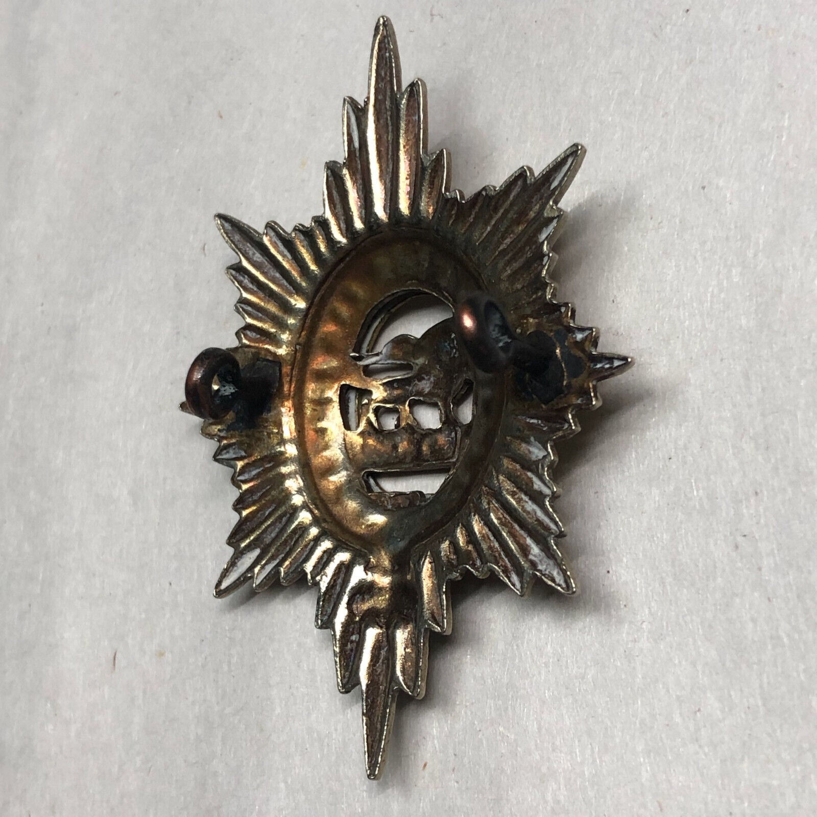 Original WW1 British Army Worcestershire Regiment Cap Badge - The Militaria Shop