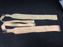 Charger l&#39;image dans la galerie, Original WW2 British Army 37 Pattern Khaki L-Straps Webbing - Wartime Dated
