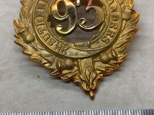 Load image into Gallery viewer, British Army Victorian 93rd Foot - Sutherland Highlanders Glengarry Badge
