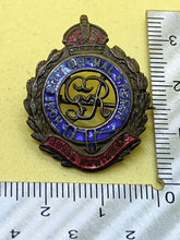 Lade das Bild in den Galerie-Viewer, Original WW1 GV Royal Engineers Enamel &amp; Gilt Metal Sweetheart Brooch
