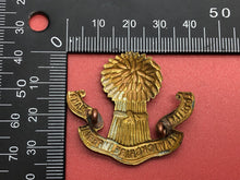 Load image into Gallery viewer, Original WW2 British Army Lothians and Berwickshire Imperial Yeomanry Cap Badge
