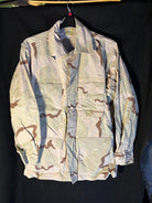 Gulf War US Army DCU Camouflaged Combat Field Coat/Jacket - Medium/Long - The Militaria Shop