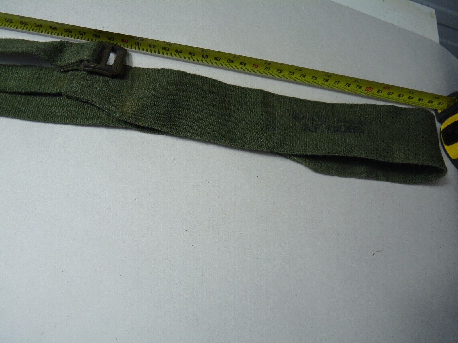 Original WW2 British Army 44 Pattern Shoulder / Extended Equipment Strap - 1945 - The Militaria Shop
