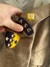Charger l&#39;image dans la galerie, Original British Army Battledress Jacket Royal Army Service Corps RASC - 36&quot; C
