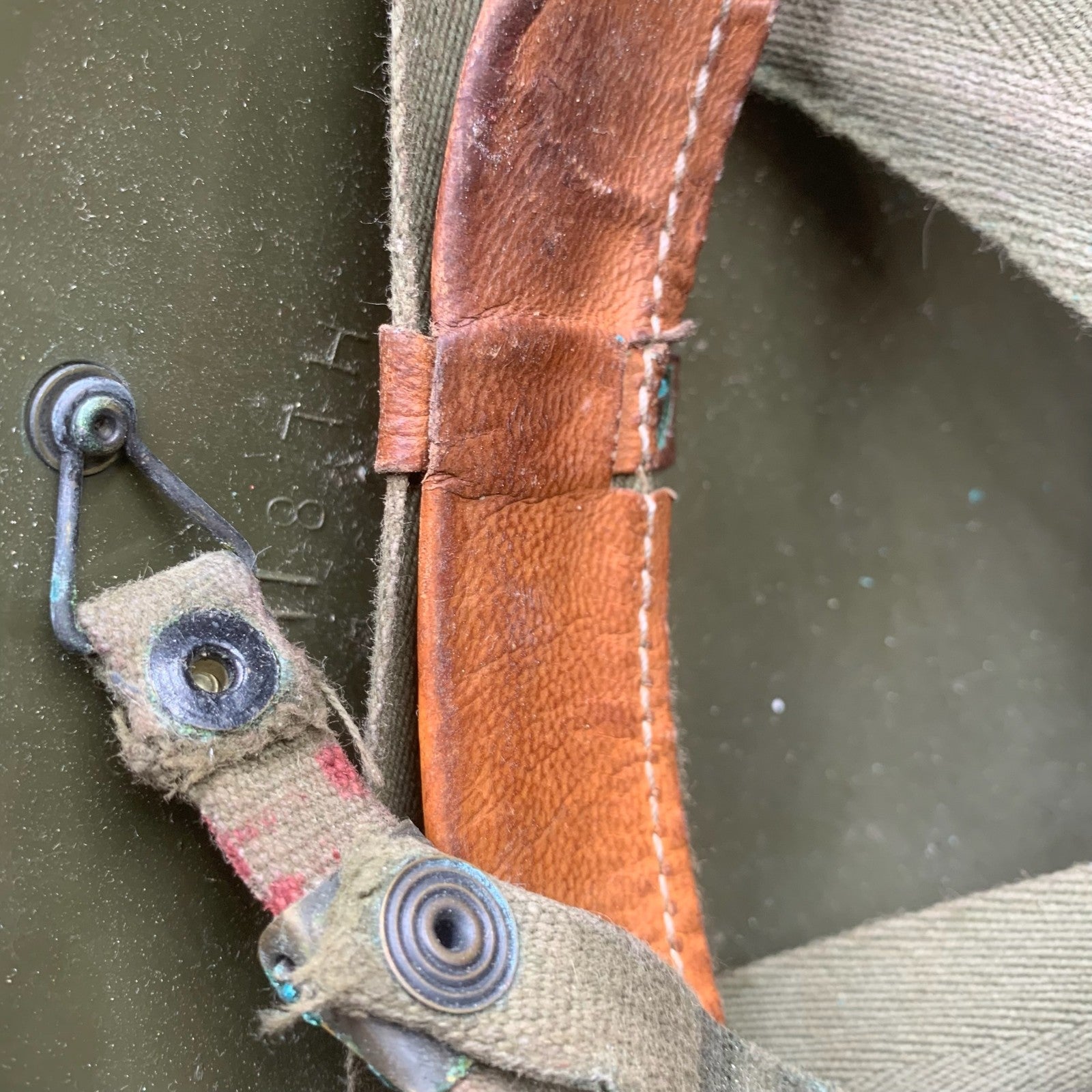 Genuine Dutch Army M53 Euroclone of US M1 Camouflaged Helmet & Liner Set - The Militaria Shop