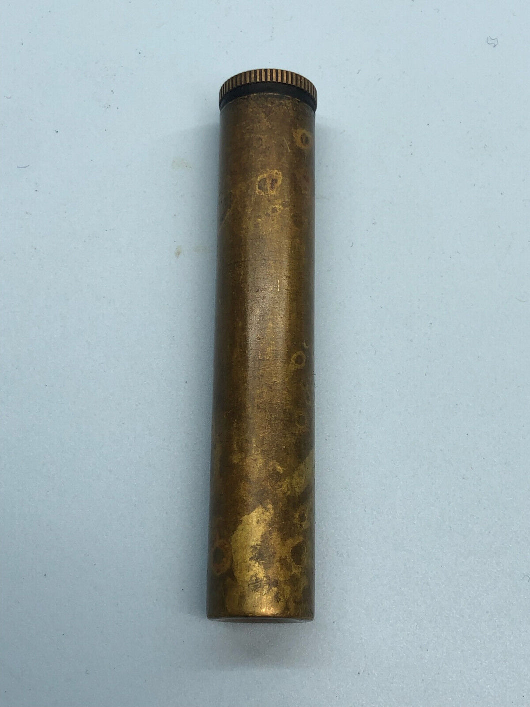 Original WW1 / WW2 British Army Lee Enfield SMLE Brass Oil Bottle