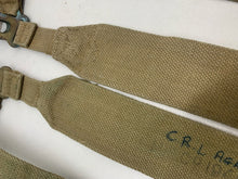 Load image into Gallery viewer, Original WW2 37 Pattern British Army L Strap Set
