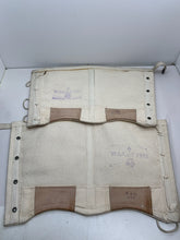 Lade das Bild in den Galerie-Viewer, Original British Army / Royal Navy White 37 Pattern Spats / Gaiters- Well Marked
