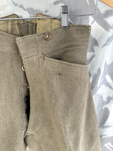 Load image into Gallery viewer, Original WW2 British Army Officers Riding Breeches - 26&quot; Waist
