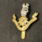 Genuine WW2 British Army Brass Cap Badge - Loyal Regiment (North Lancashire) - The Militaria Shop