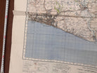 Original WW2 British Army GSGS OS Map of Great Britain - Brighton & Eastbourne - The Militaria Shop