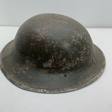 Load image into Gallery viewer, Original WW2 British Army Mk2 Combat Brodie Helmet - South African Made
