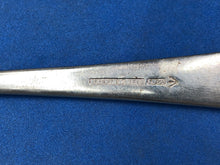 Lade das Bild in den Galerie-Viewer, Original WW2 British Army Officers Mess WD Marked Cutlery Spoon - 1939 Dated
