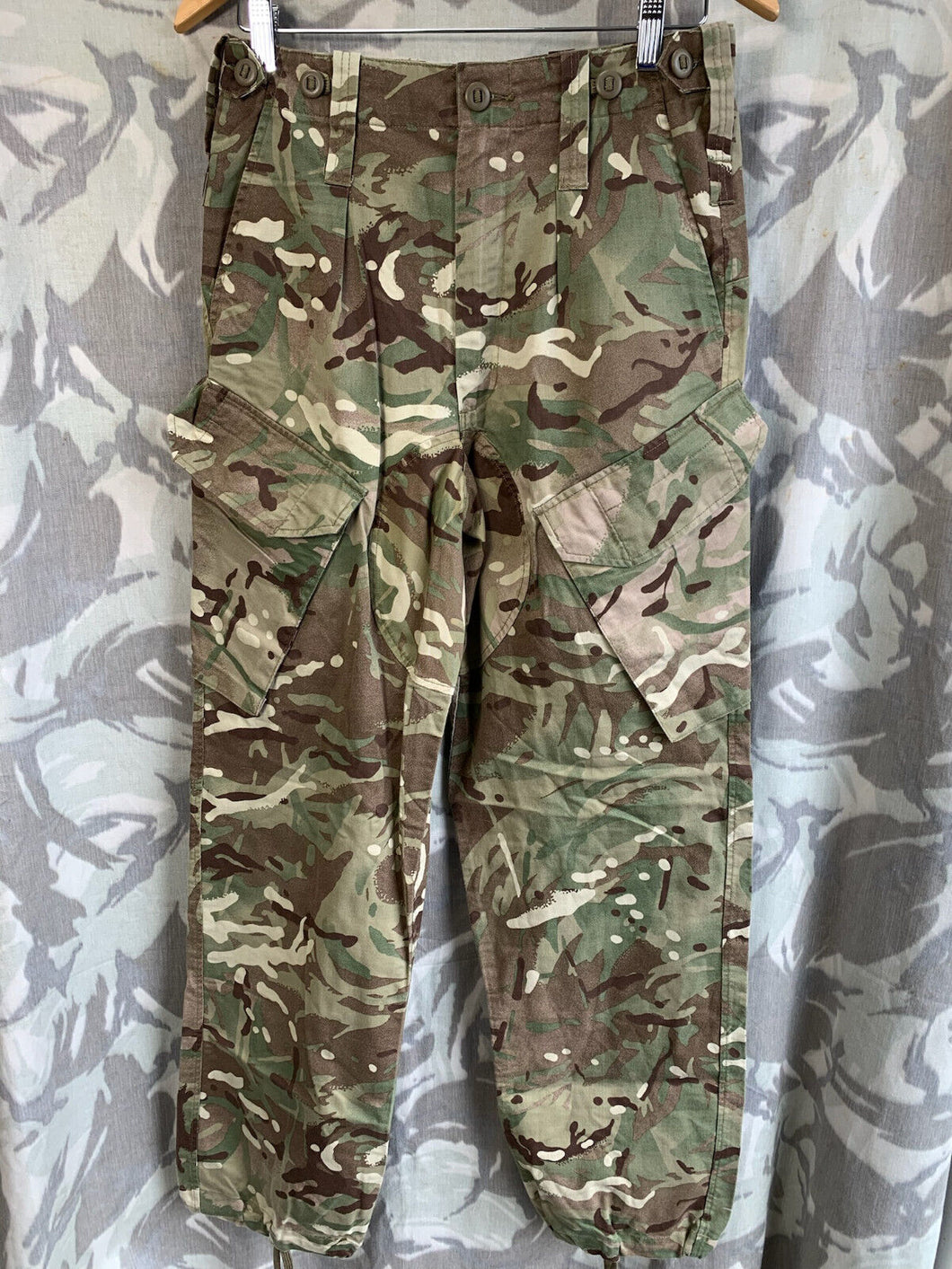 Genuine British Army MTP Camouflaged Combat Trousers - Size 80/76/92