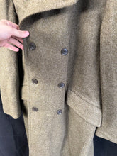 Load image into Gallery viewer, Genuine Dutch Army Greatcoat - WW2 Era - Ideal for Reenactment - 42&quot; Chest
