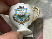 Load image into Gallery viewer, Original Vintage Crested China Ware Cup - RYDE - Isle of Wight
