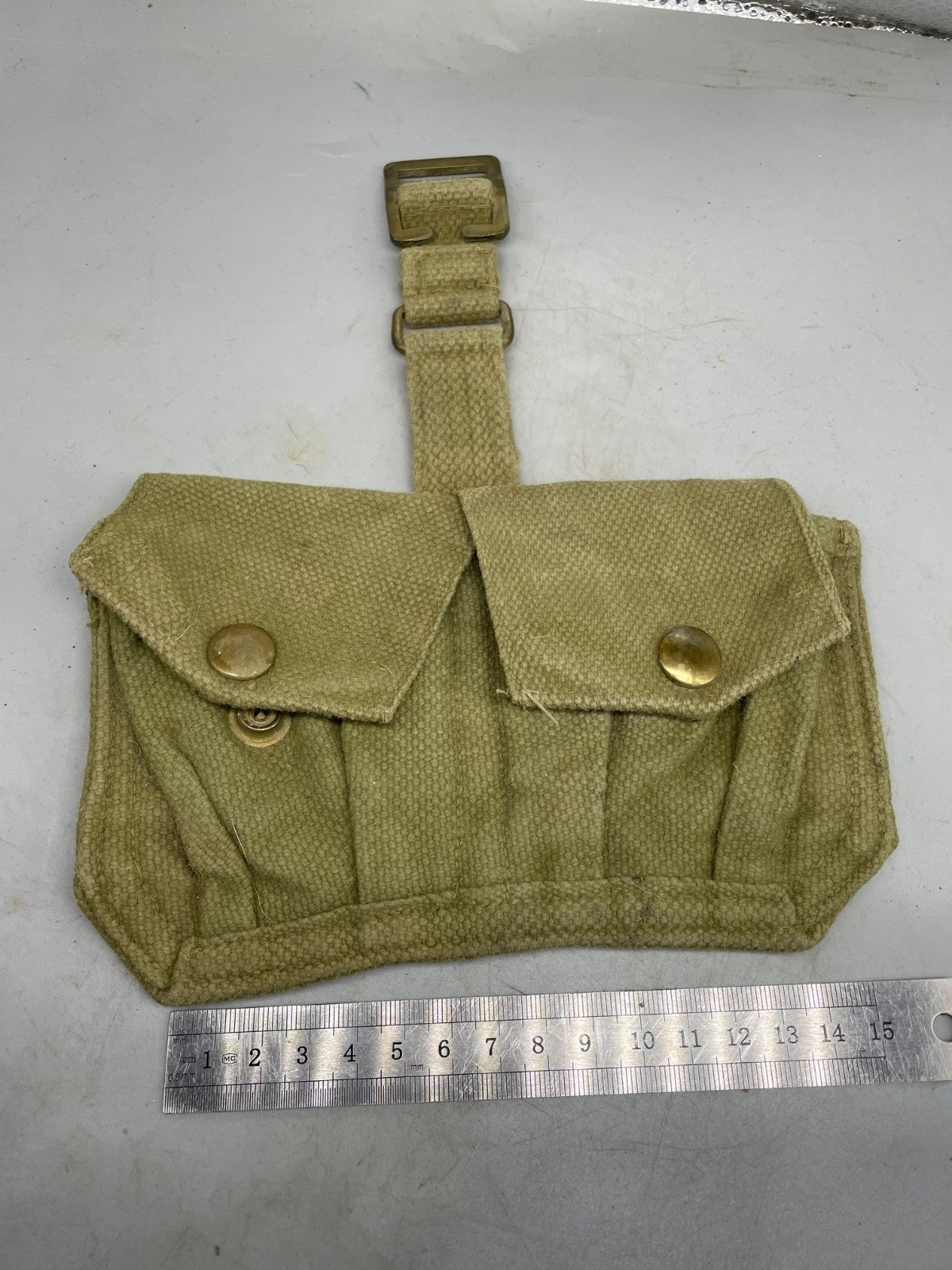 WW2 Twin Pouch - WW2 British Army 37 Pattern Patrol Pouch