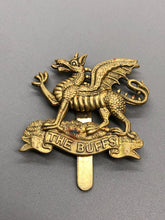 Load image into Gallery viewer, Original WW2 British Army The Buffs Royal East Kent Regiment Cap Badge
