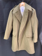 Genuine British Army Man's Mounted Regiment Khaki Greatcoat - 32" Chest - The Militaria Shop