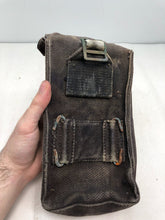 Load image into Gallery viewer, Original WW2 British Army 37 Pattern Bren Pouch - Used Condition
