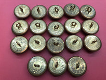 Load image into Gallery viewer, Group of Original WW1 Shropshire Regiment British Army Uniform Buttons
