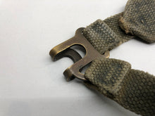 Load image into Gallery viewer, Original WW2 British Army 37 Pattern Canvass L Straps Set
