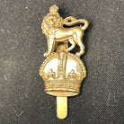 Original WW2 British Army Cap Badge - Royal Devonshire Yeomanry - The Militaria Shop