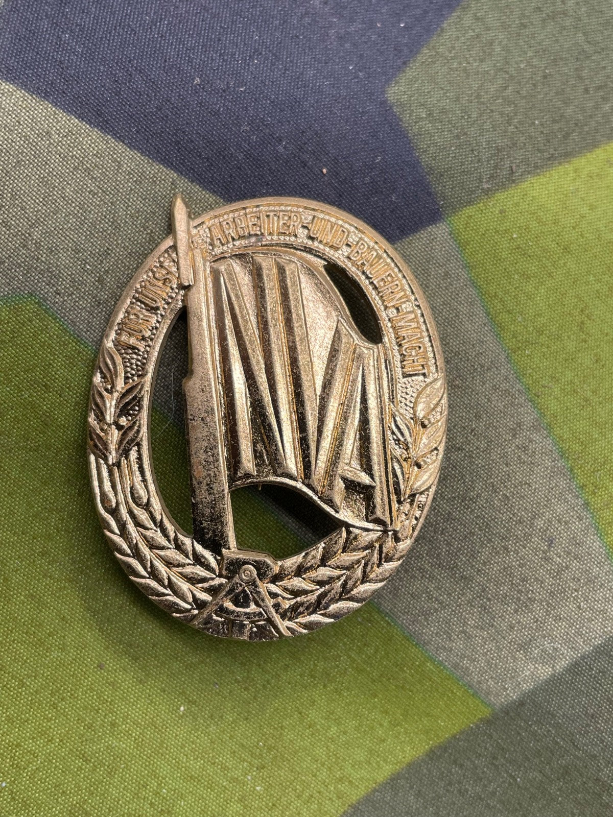 Original German Army DDR Militärsportabzeichen Badge for the NVA - The Militaria Shop