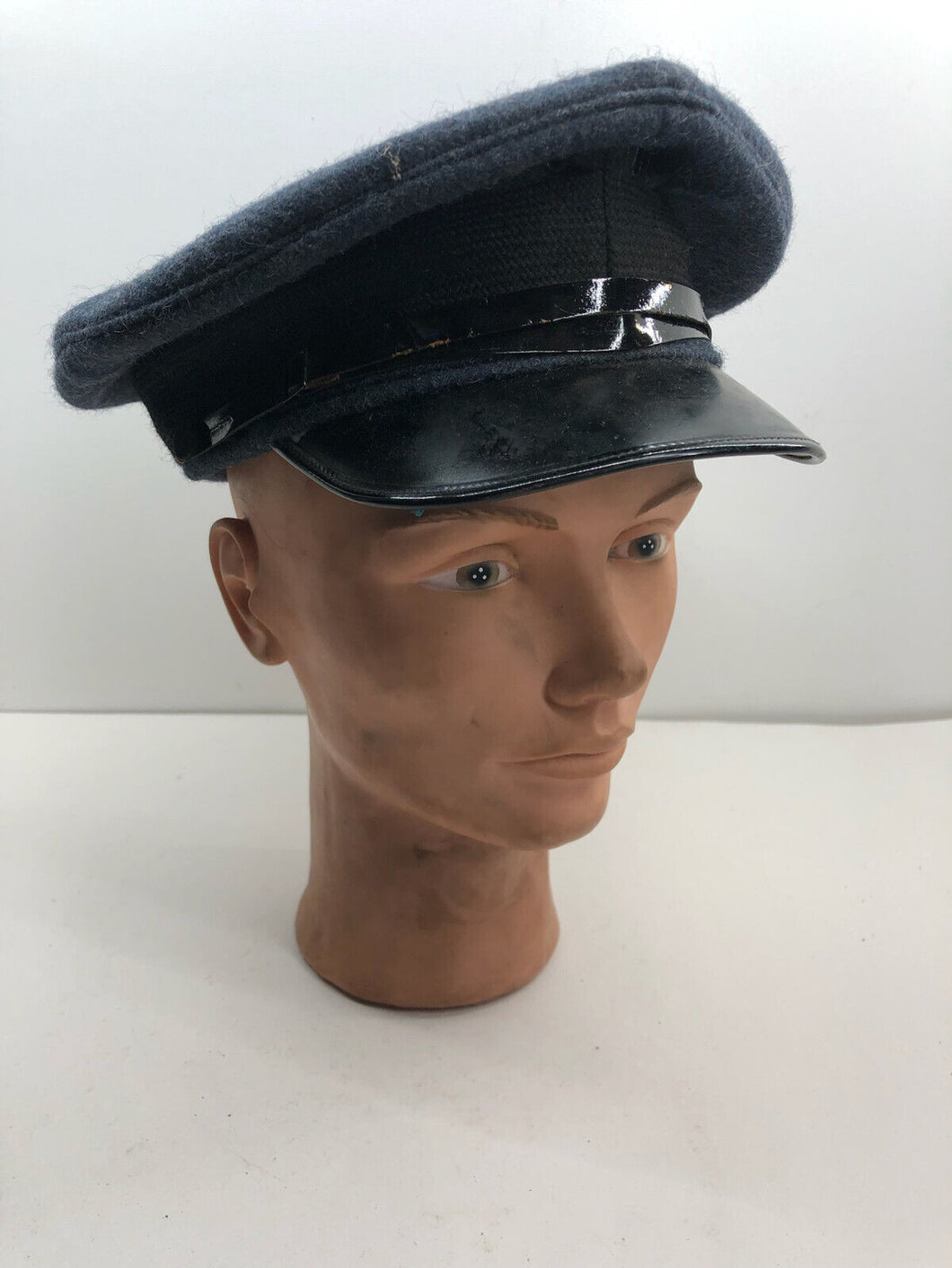 Original Vintage British Royal Air Force Airmans Peaked Cap WW2 Pattern