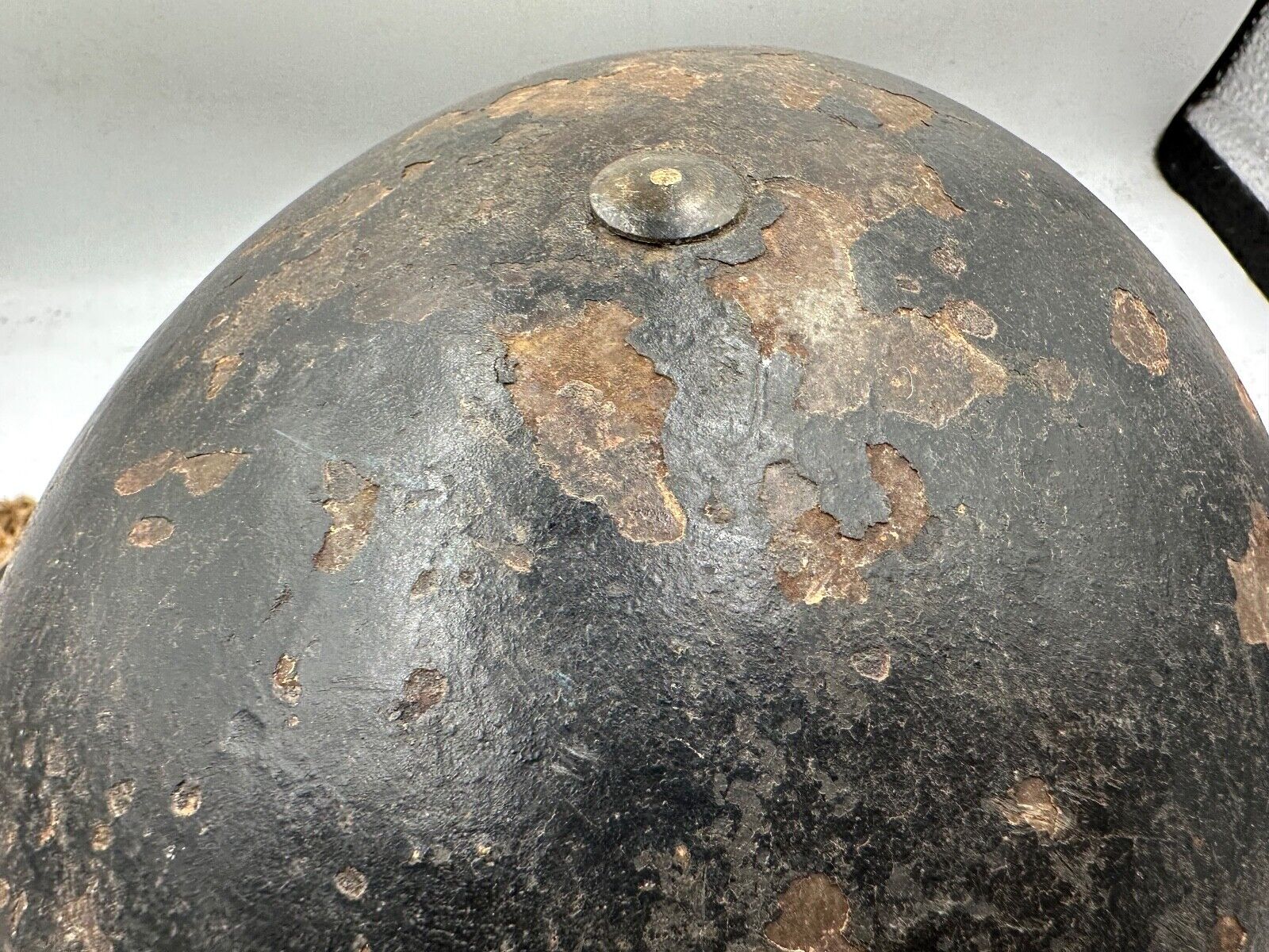 Original WW2 British Style South African Mk2 Army Combat Helmet & Liner - The Militaria Shop