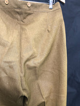 Load image into Gallery viewer, Original WW2 British Army Dress Trousers - Size 32&quot; Waist - The Militaria Shop
