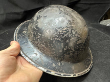 Load image into Gallery viewer, Original WW2 British Civil Defence Home Front Mk2 Brodie Helmet
