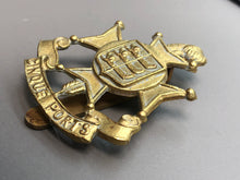 Load image into Gallery viewer, Original WW1 British Army 5th Cinque Ports Battalion Royal Sussex Reg Cap Badge
