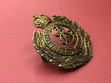 Load image into Gallery viewer, Original Pre-WW1 British Army Edward VII Royal Engineers Cap Badge
