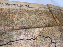 Charger l&#39;image dans la galerie, Original British Army GSGS Map - Exercise Surprise Packet - Hampshire / Dorset
