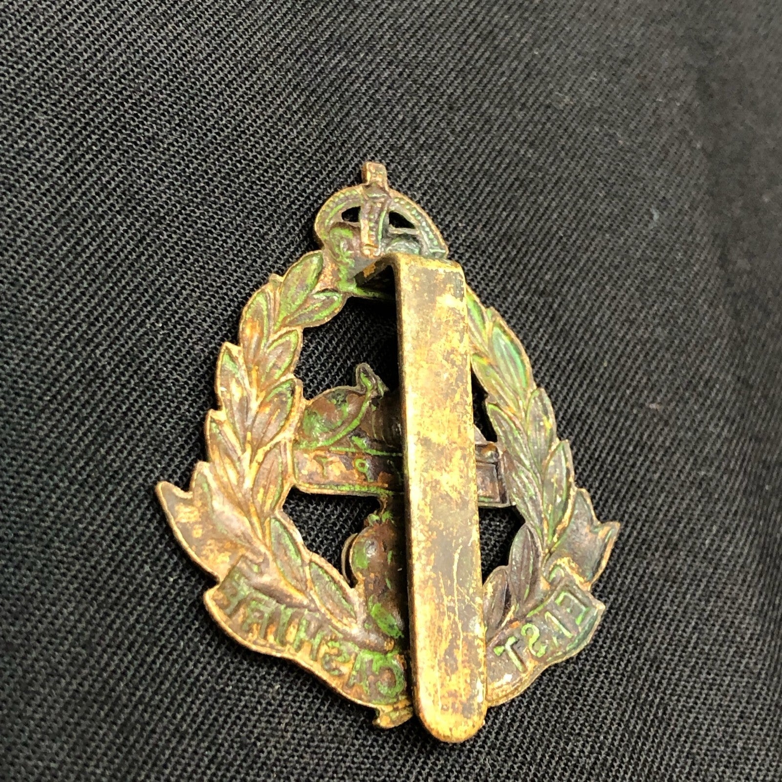 Genuine British Army Cap Badge - East Lancashire Regiment - The Militaria Shop