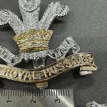 Load image into Gallery viewer, The Royal Hussars - British Army Cap Badge

