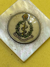 Load image into Gallery viewer, WW1/WW2 British Army, Royal Army Medical Corps Mother of Pearl Sweetheart Brooch
