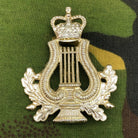 Original British Army Regimental Cap Badge - Bandsman - The Militaria Shop