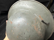 Load image into Gallery viewer, Original WW2 British Civil Defence Civillian Zuckerman Helmet - 1941 Dated
