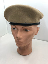 Load image into Gallery viewer, Genuine British Army SAS / Army Khaki Regimental Beret Hat - Size 56cm
