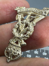 Load image into Gallery viewer, Original WW2 British Army Labour Corps Silvered Collar Badge
