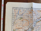 Original WW2 British Army GSGS Map of Scotland - Lochcarron & Dornie - The Militaria Shop