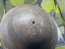 Load image into Gallery viewer, Original WW2 British Army Textured Helmet Shell - Ideal Project - The Militaria Shop
