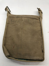 Charger l&#39;image dans la galerie, WW2 British Army 37 Pattern Webbing Water Bottle Carrier Harness - 1943 Dated
