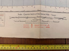 Original WW2 British Army RAF Navy Base Map of England - South West - Cornwall - The Militaria Shop