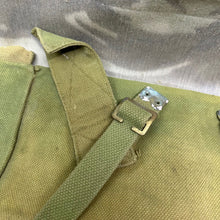 Load image into Gallery viewer, Original WW2 British Army Large Pack &amp; Straps - 37 Pattern Webbing
