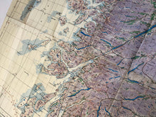 Charger l&#39;image dans la galerie, Original WW2 British Army / RAF Map - The Highlands Scotland
