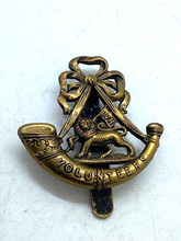 Load image into Gallery viewer, Original British Army London Volunteer Rifles Cap Badge
