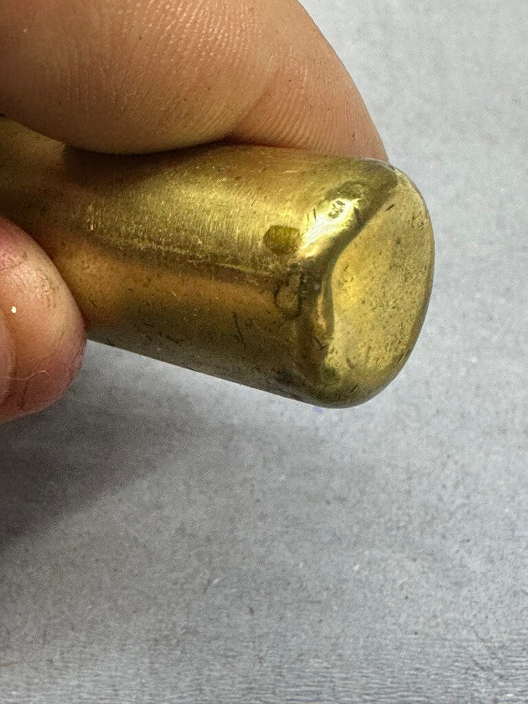 Original WW1 British Army SMLE Enfield Brass Oil Bottle - The Militaria Shop